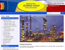 Tablet Screenshot of izobridgrup.com